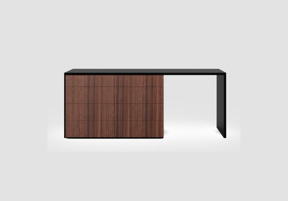 Zeus Dresser with side opening and Mirror